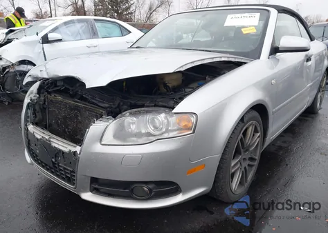 2009 Audi A4 2.0T Cabriolet Quattro from USA, damaged, VIN WAUDF48H79K008418